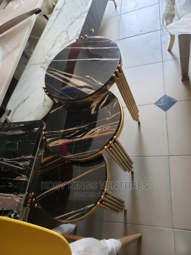 Turkish Marble 3in1 Table