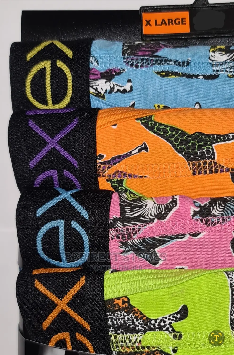 NEXT a-Front Safari Luxury Men Cotton Boxers Pack of Four