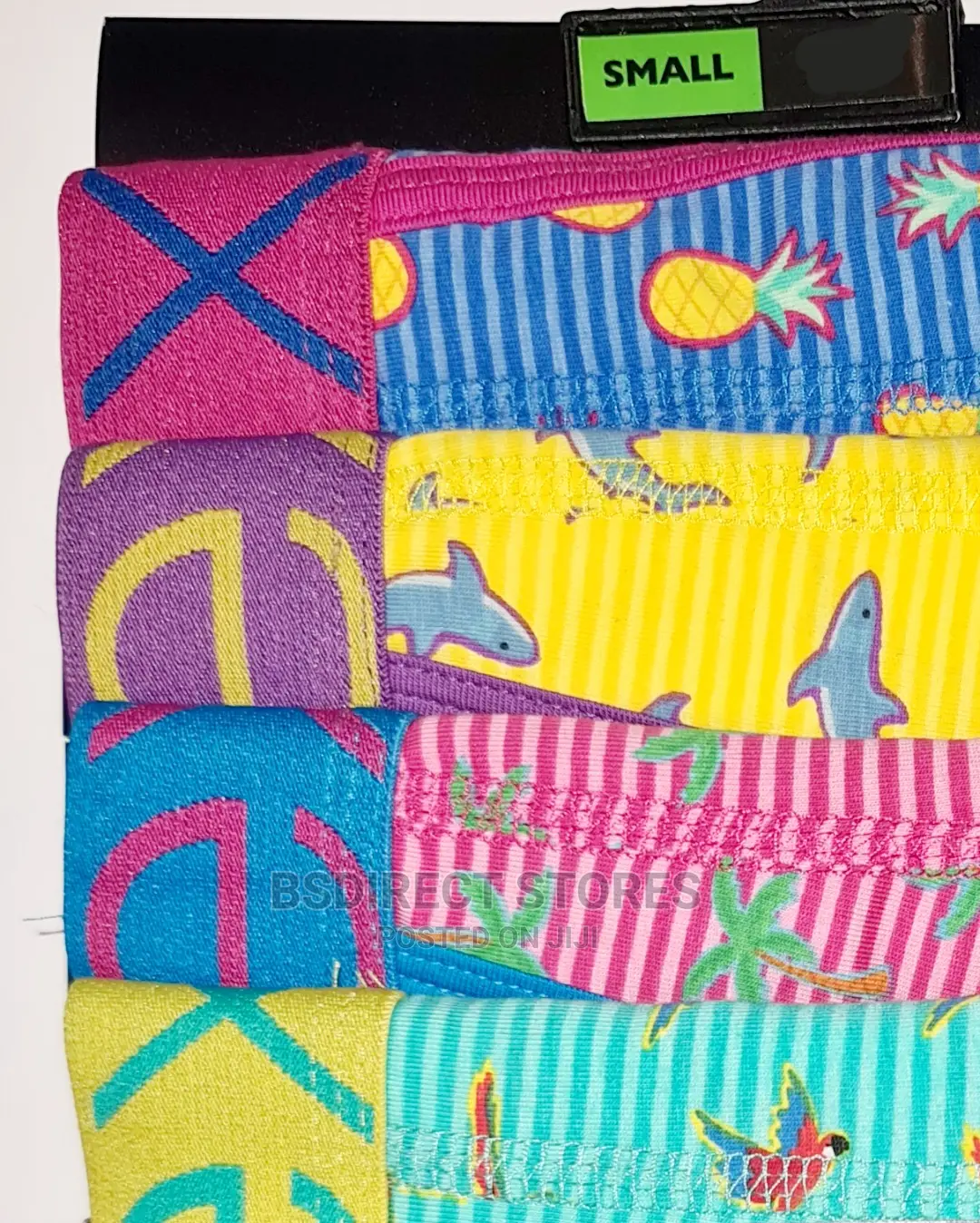 NEXT a-Front Hawaii Print Luxury Men Cotton Boxers Pack of 4