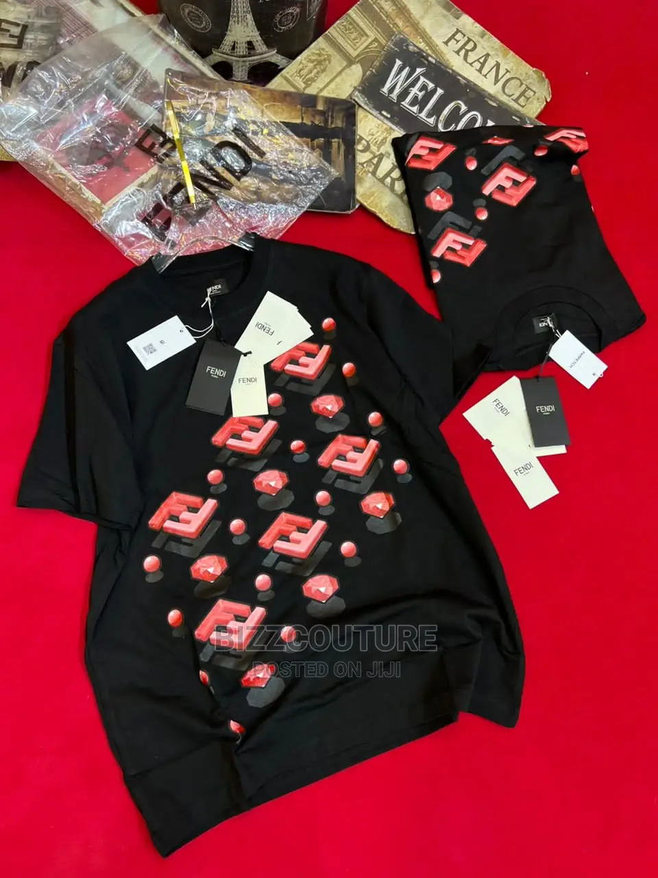 Original FENDI T-Shirts Available in Store