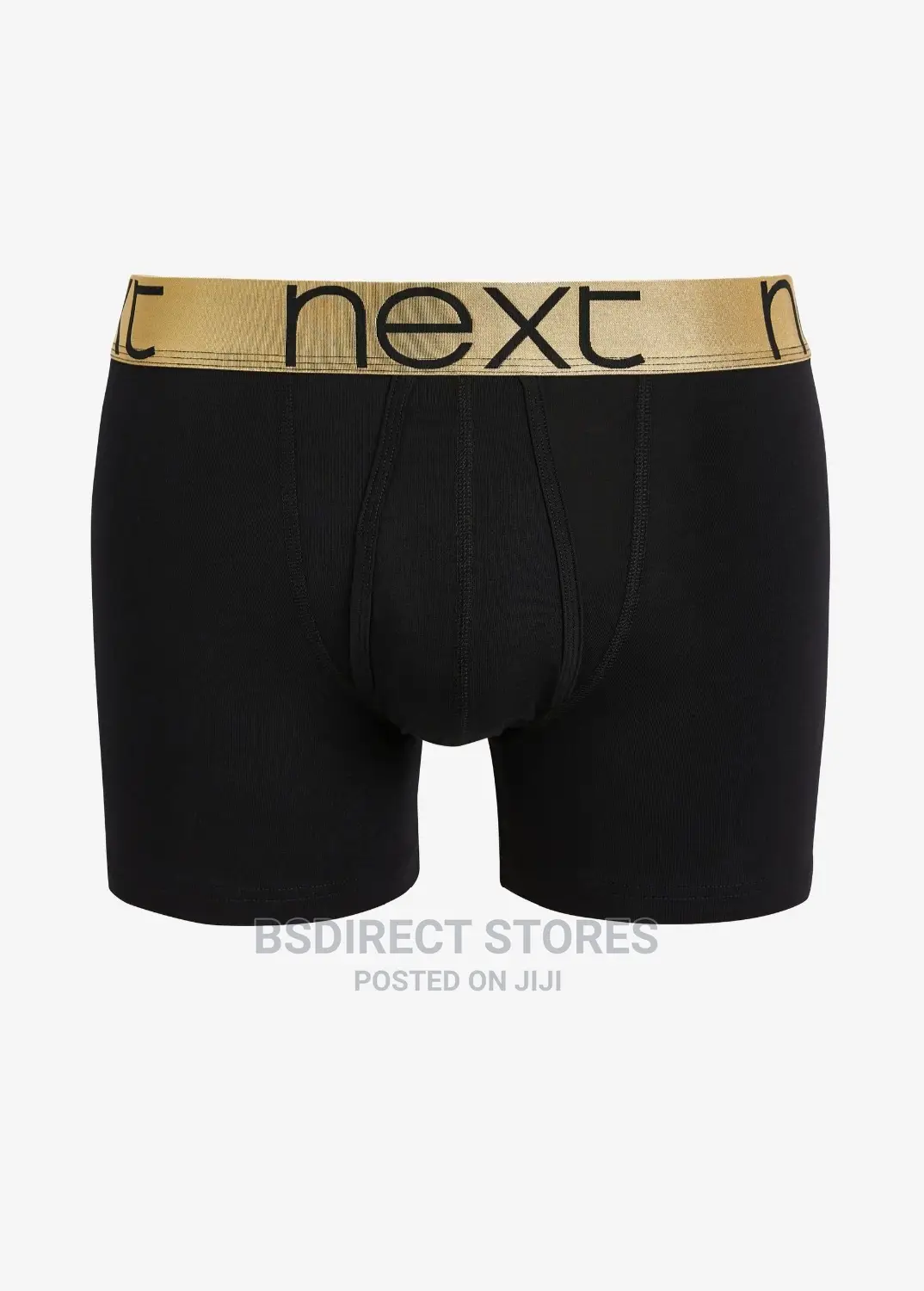 NEXT a-Front Gold Waistband Luxury Cotton Boxers Pack of 4