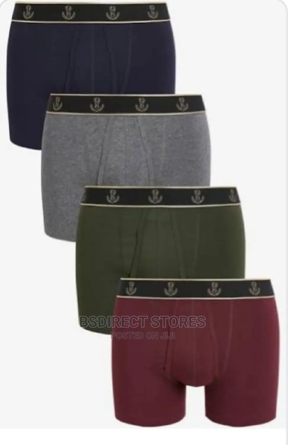 NEXT a-Front Dark Colours Luxury Men Cotton Boxers Pack of 4