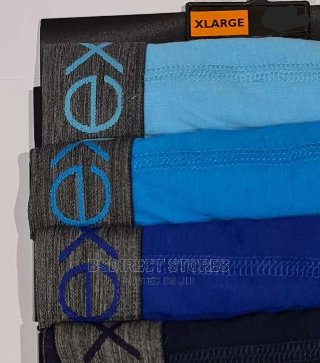 NEXT Hipsters Blues Luxury Men Cotton Boxers Pack of Four