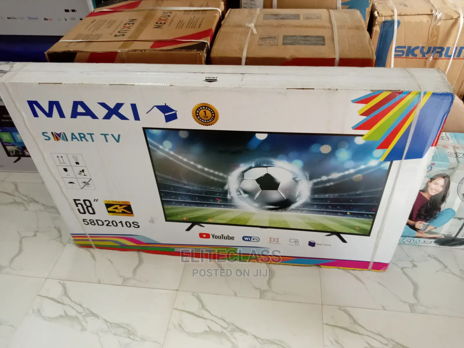 Original Maxi 58 Inches UHD Smart TV