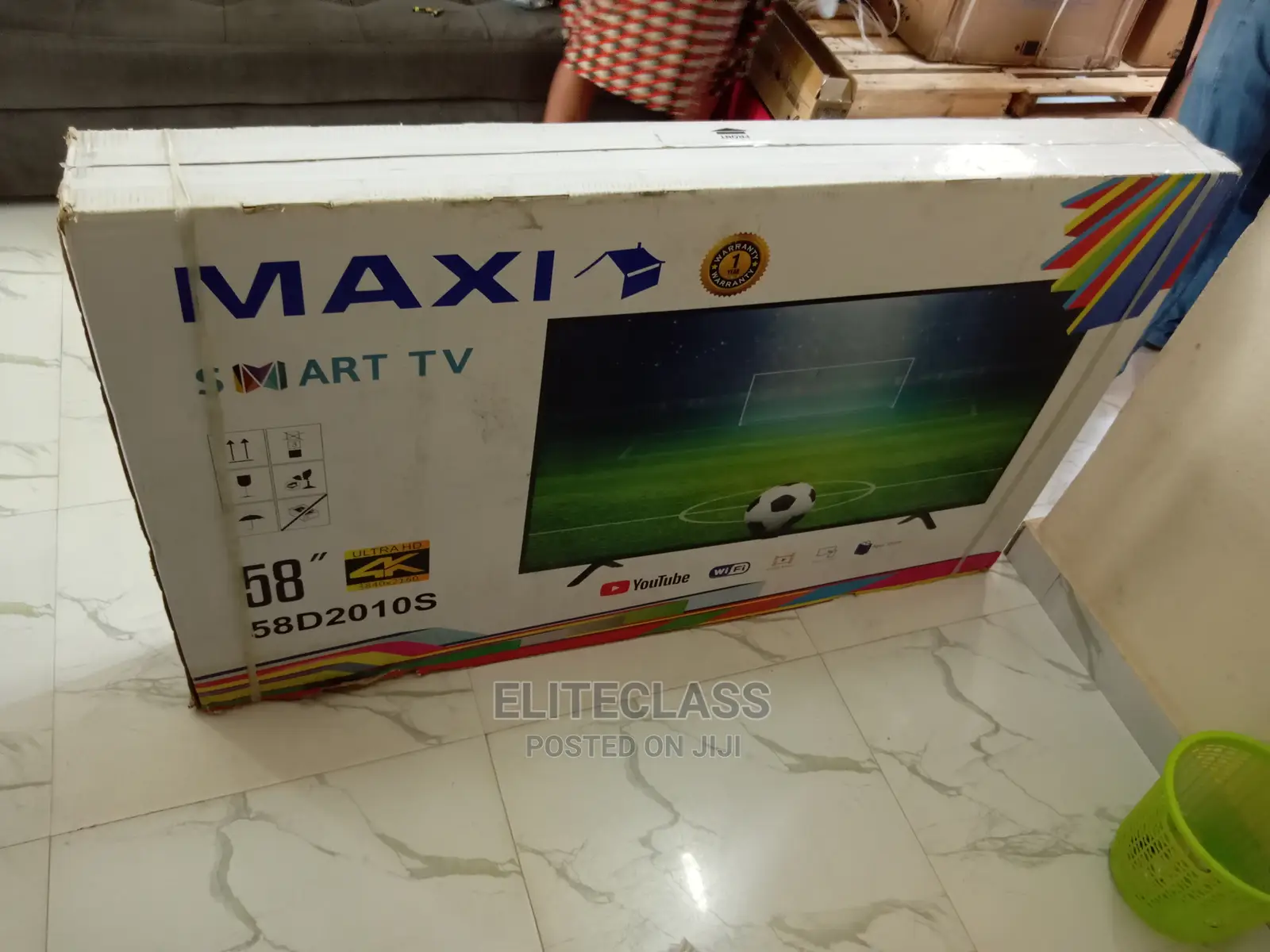 Maxi 58 Inches Smart TV With Internet Features 58D2010S