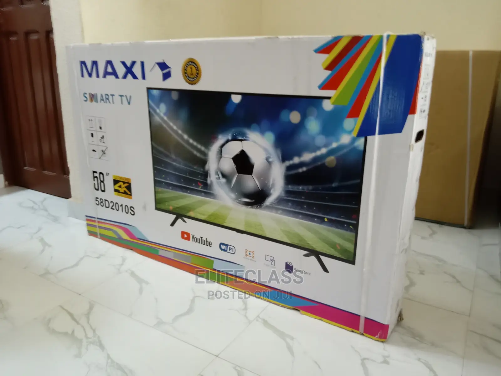Maxi 58 Inches Uhd Smart Tv With Advanced Picture Quality