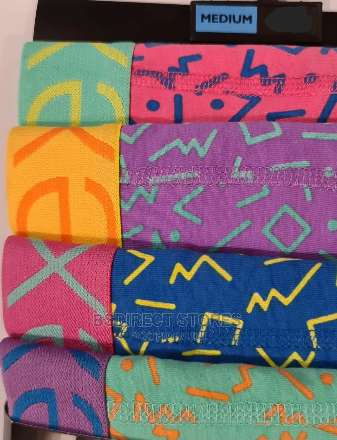 NEXT Hipsters Geometric Block Print Luxury Boxers Pack of 4