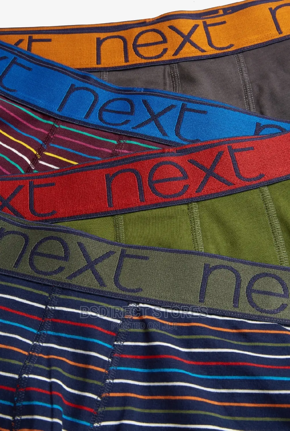 NEXT Hipsters Stripe Luxury Men Cotton Boxers Pack of Four