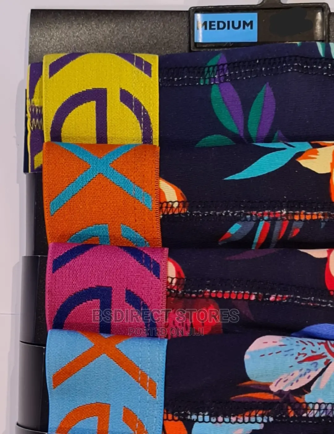 NEXT Hipsters Tropical Flowers Pattern Men Boxers Pack of 4