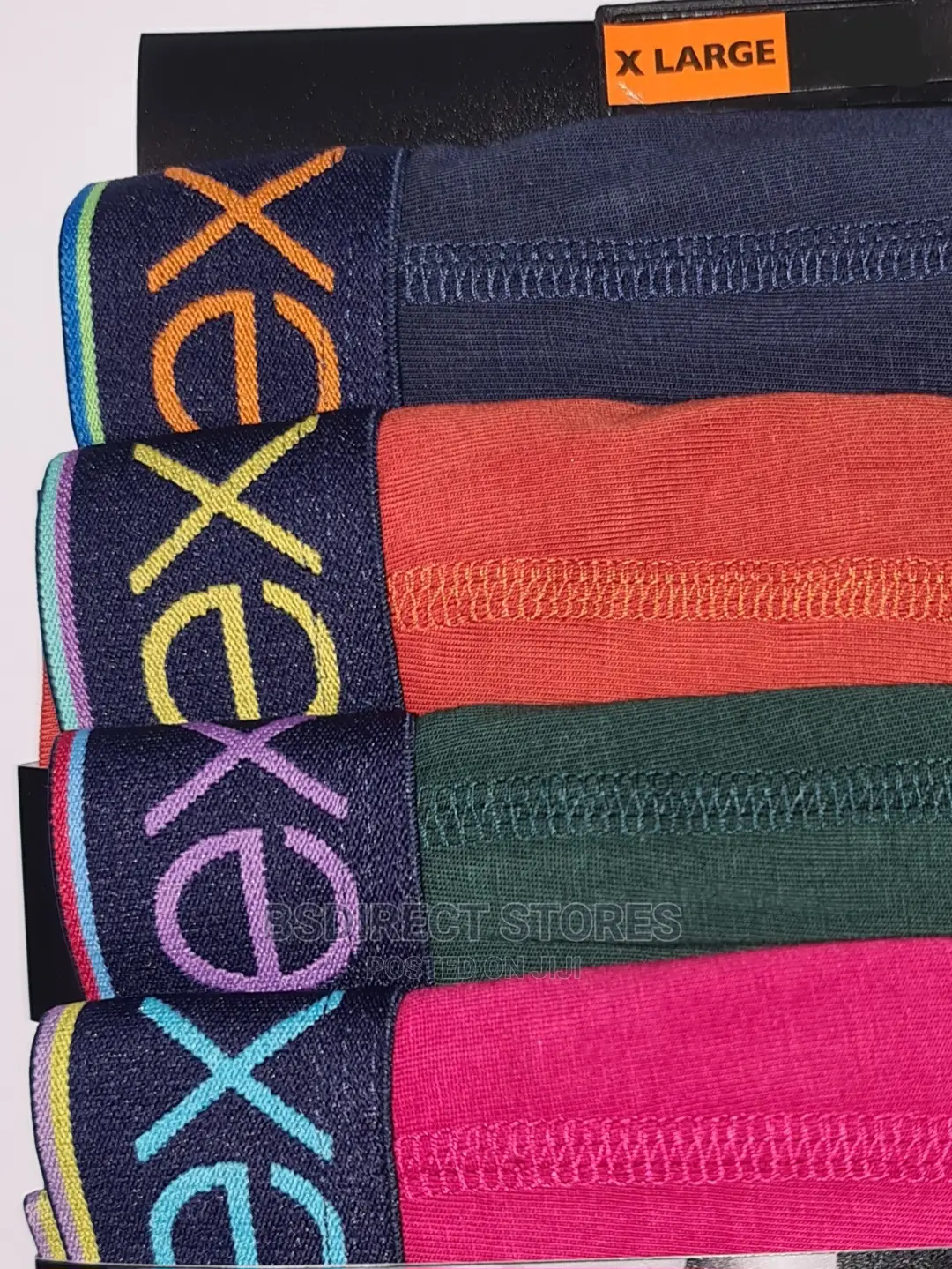 NEXT Hipsters Bright Colour Luxury Cotton Boxers Pack of 4