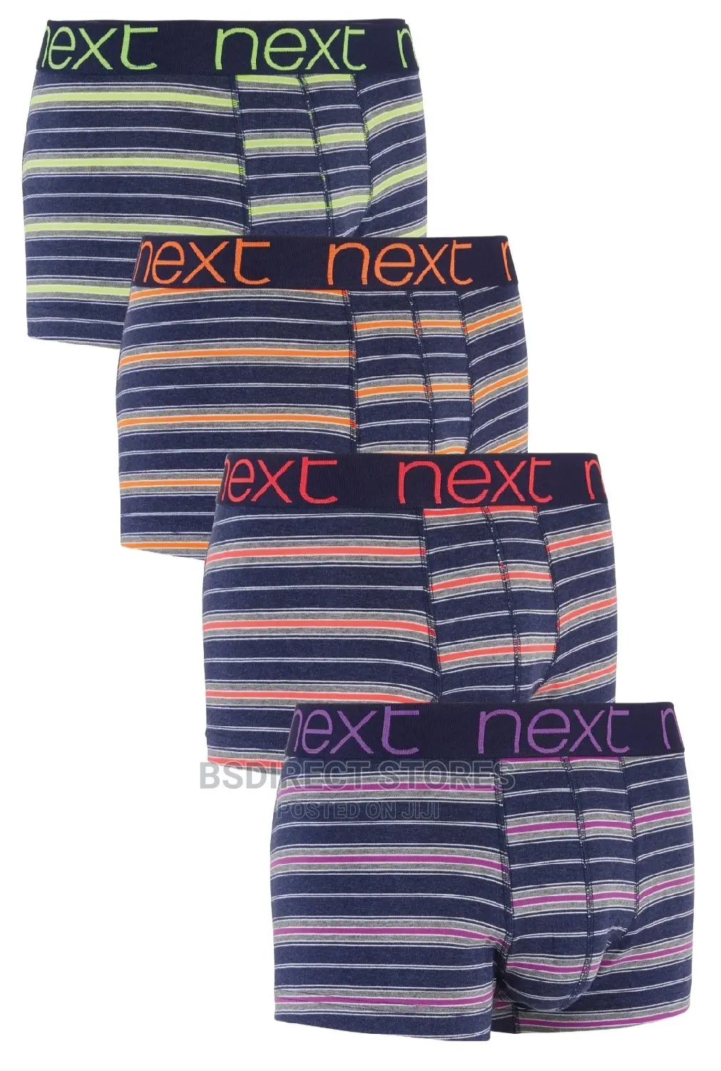 NEXT Hipsters Fluro Luxury Men Cotton Boxers Pack of 4