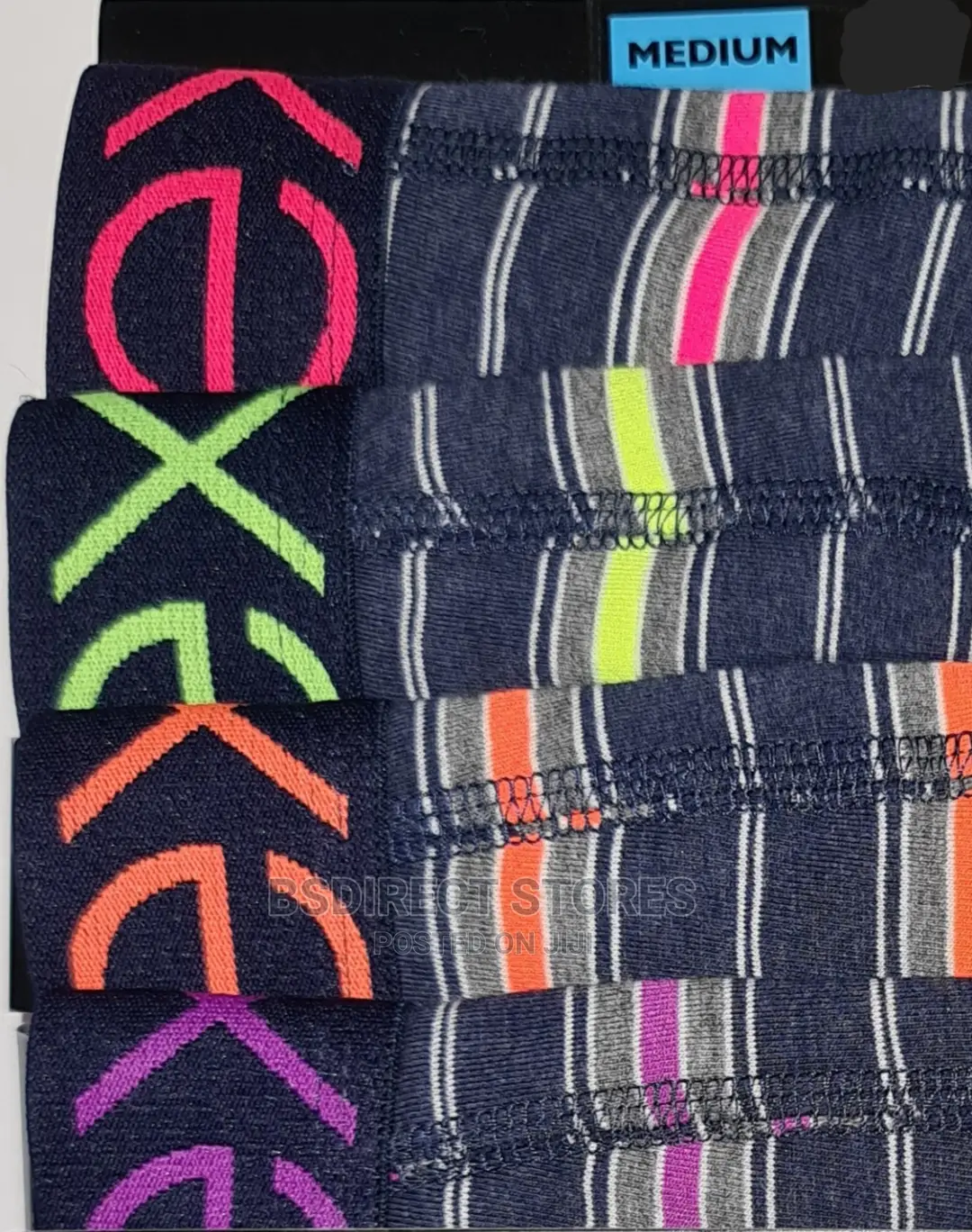 NEXT Hipsters Fluro Luxury Men Cotton Boxers Pack of 4