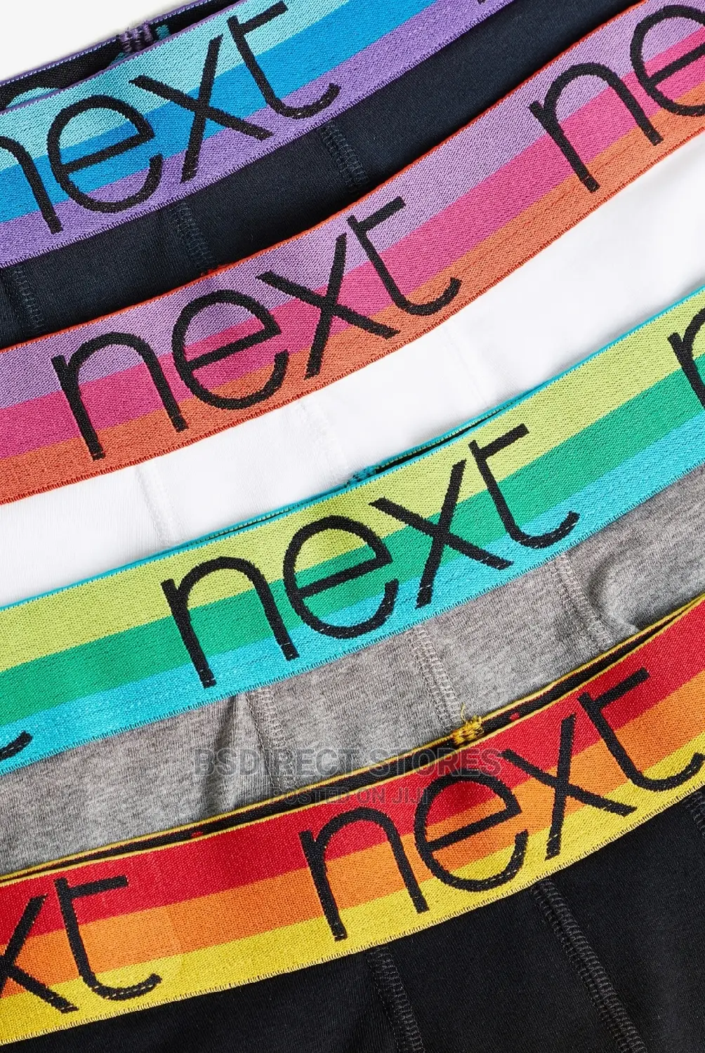 NEXT Hipsters Bright Waistband Luxury Cotton Boxer Pack of 4