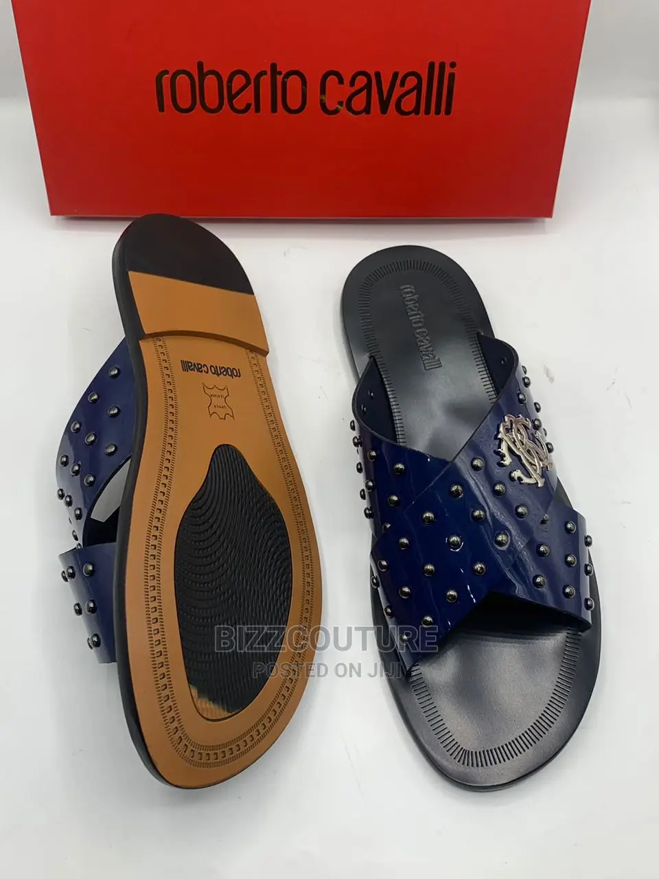 Original Italian Roberto Cavalli Slippers Available in Store