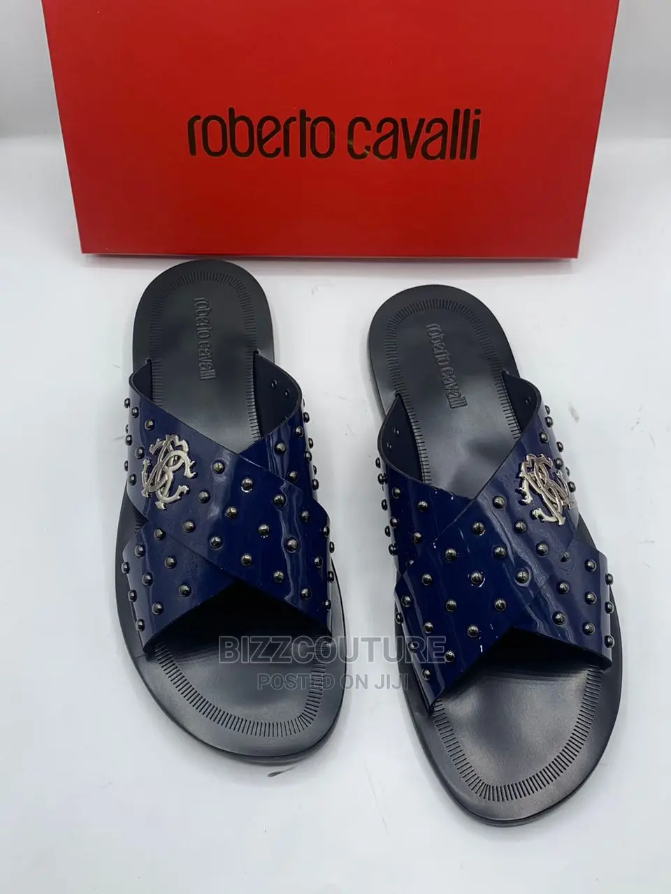 Original Italian Roberto Cavalli Slippers Available in Store