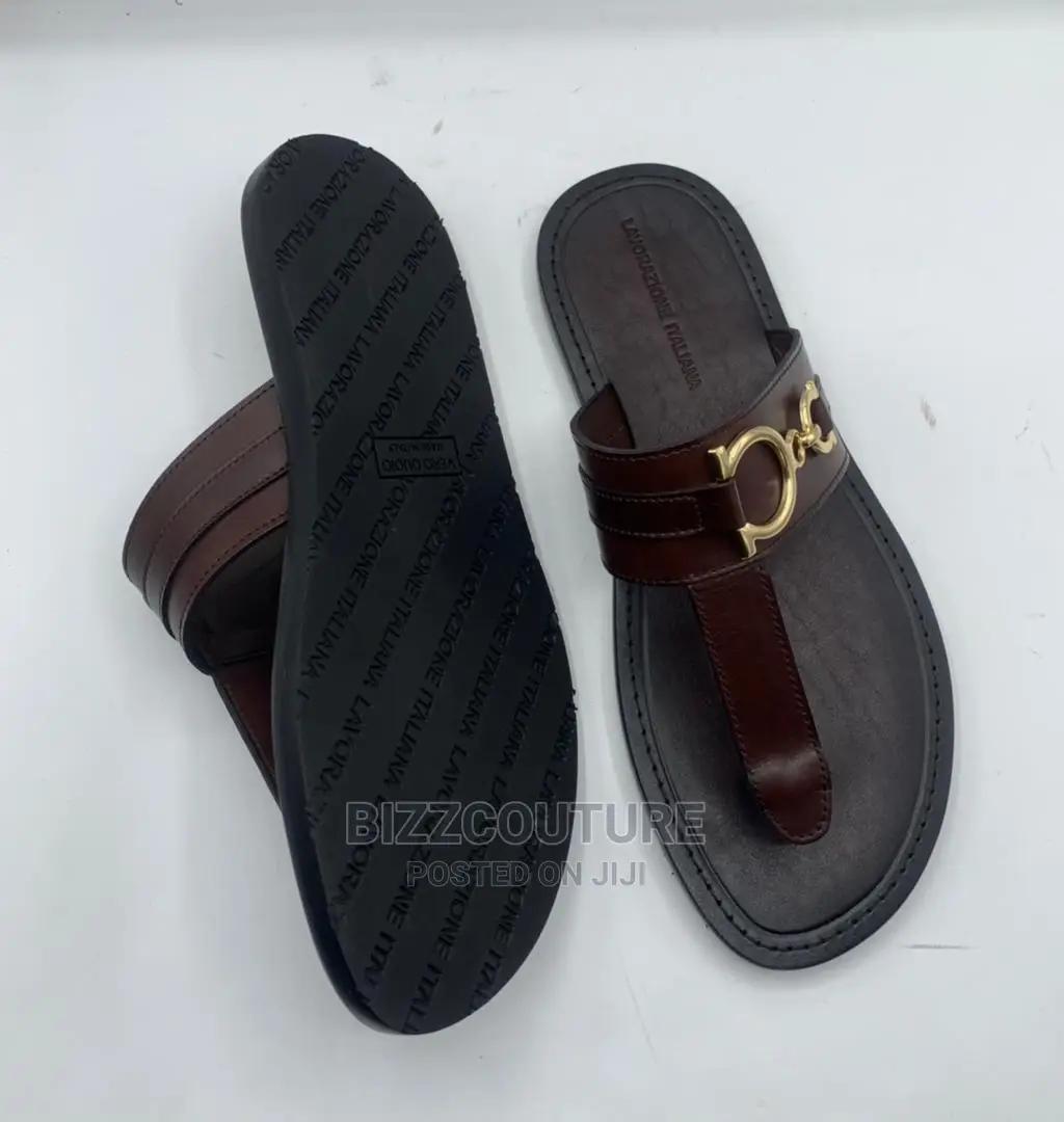 Original Italian LAVORAZIONE Slippers Available in Store