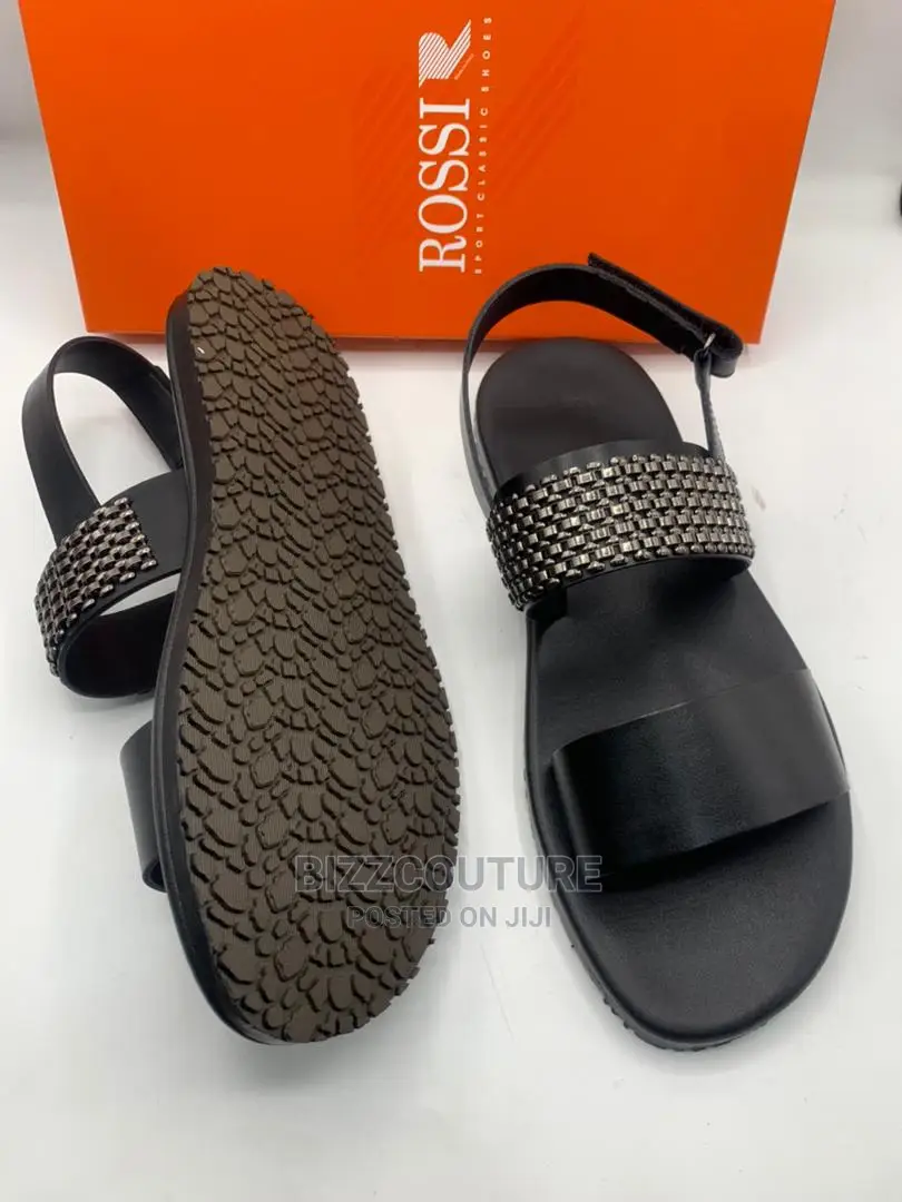 Original Italian ROSSI Leather Sandal Available in Store