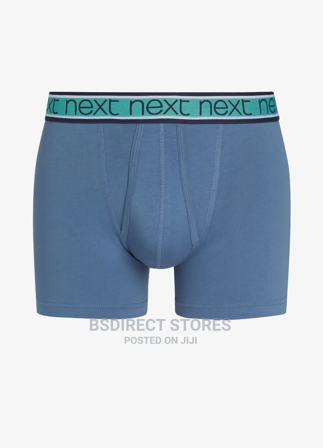 NEXT a-Front Blue Colour Waistband Luxury Boxers Pack of 4