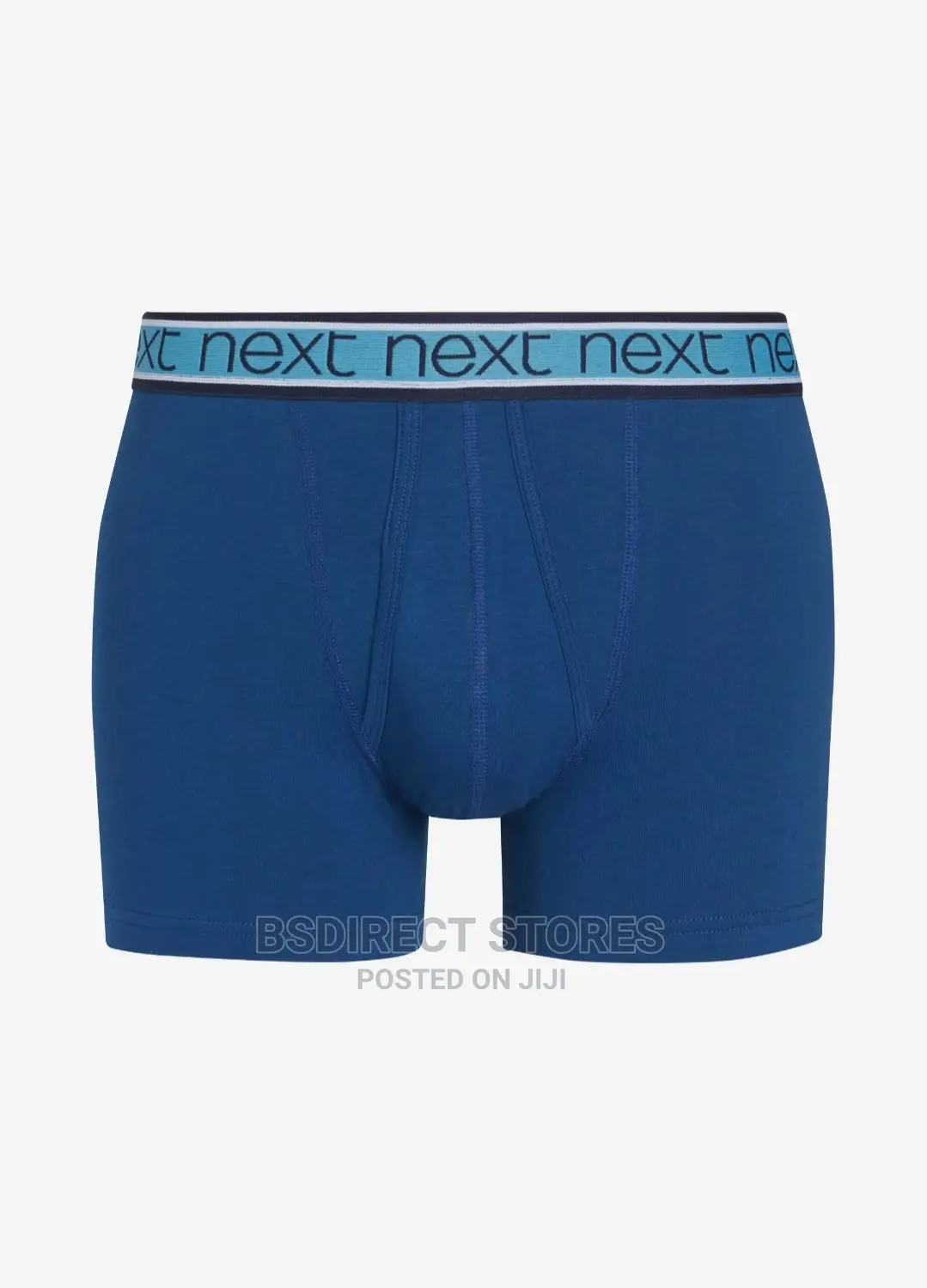 NEXT a-Front Blue Colour Waistband Luxury Boxers Pack of 4