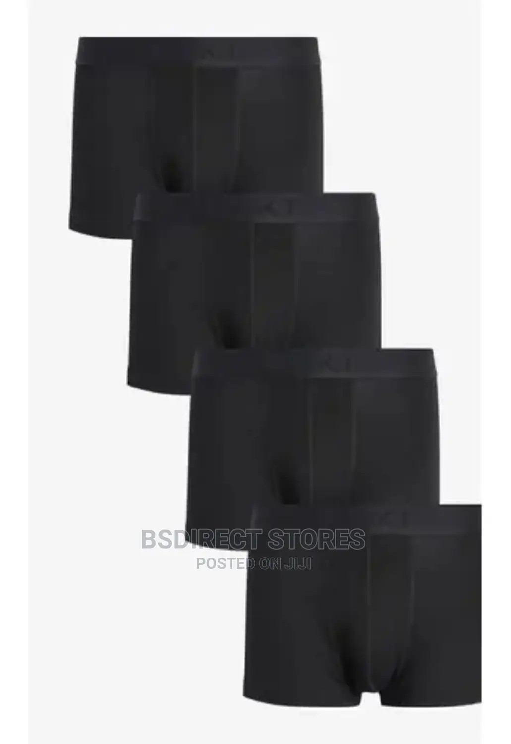 NEXT Signature Hipsters Black Luxury Fabric Bamboo Rich