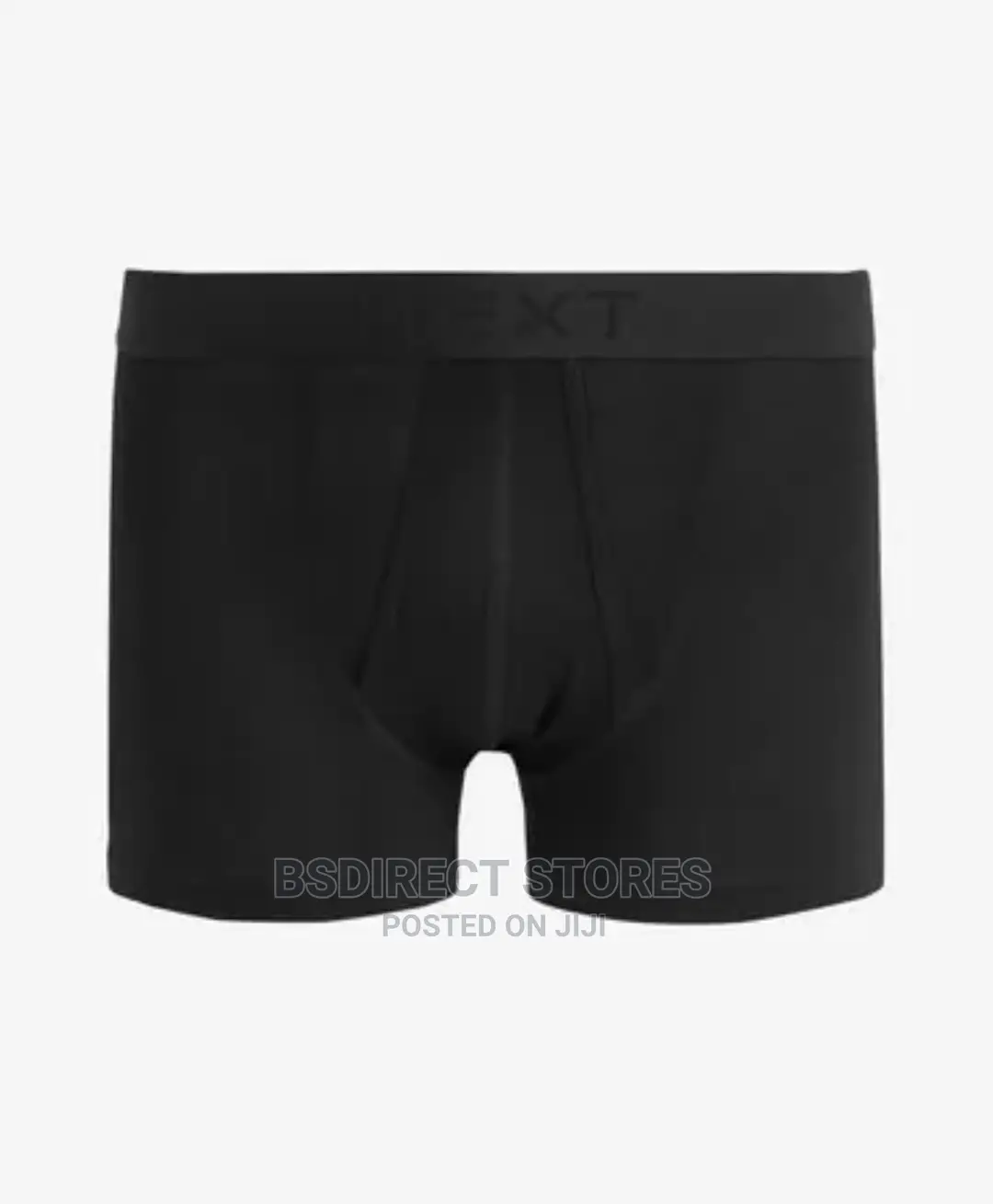 NEXT Signature a-Front Black Luxury Fabric Bamboo Rich Boxer