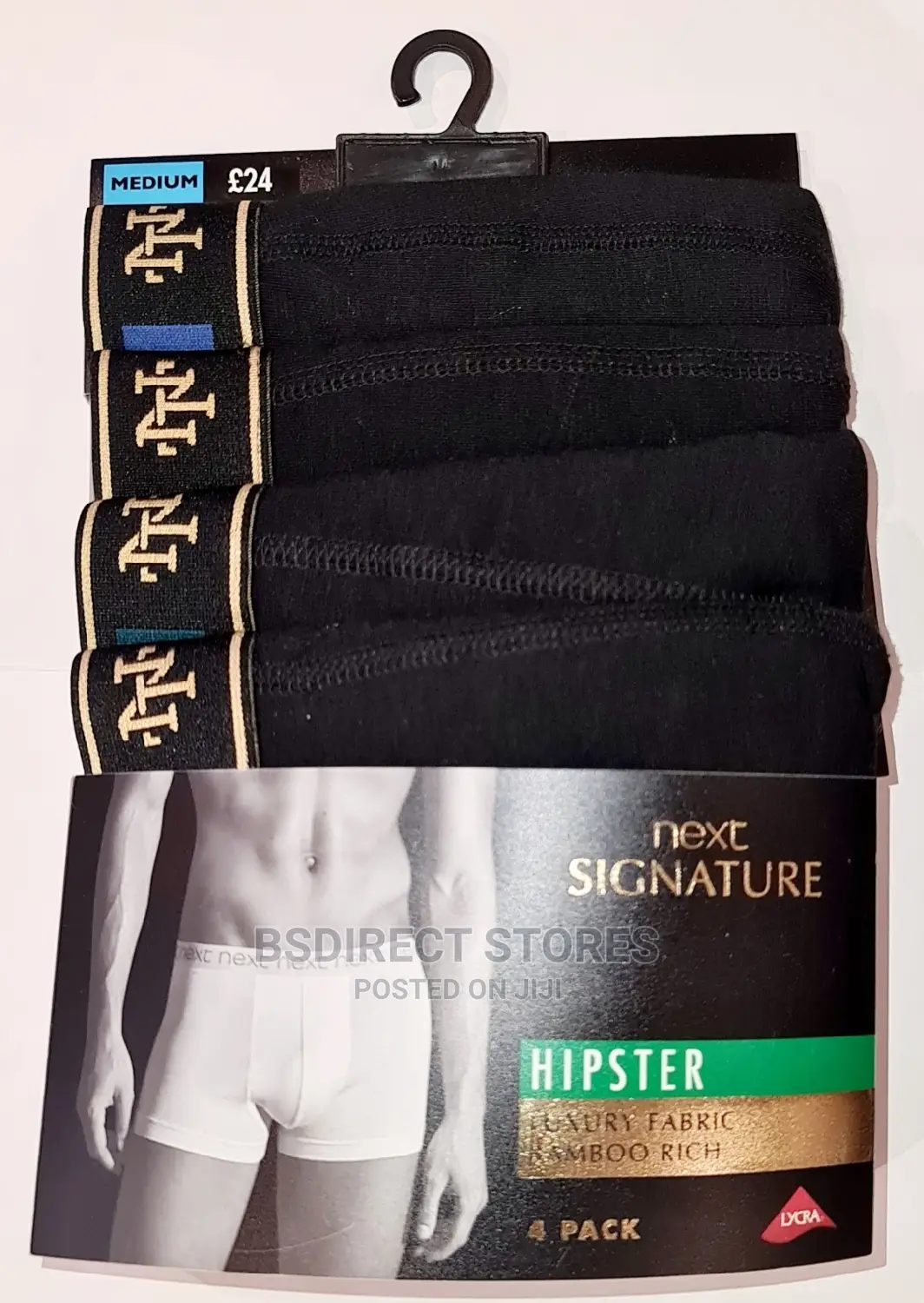 NEXT Signature Hipsters Colour Waistband Fabric Bamboo Rich