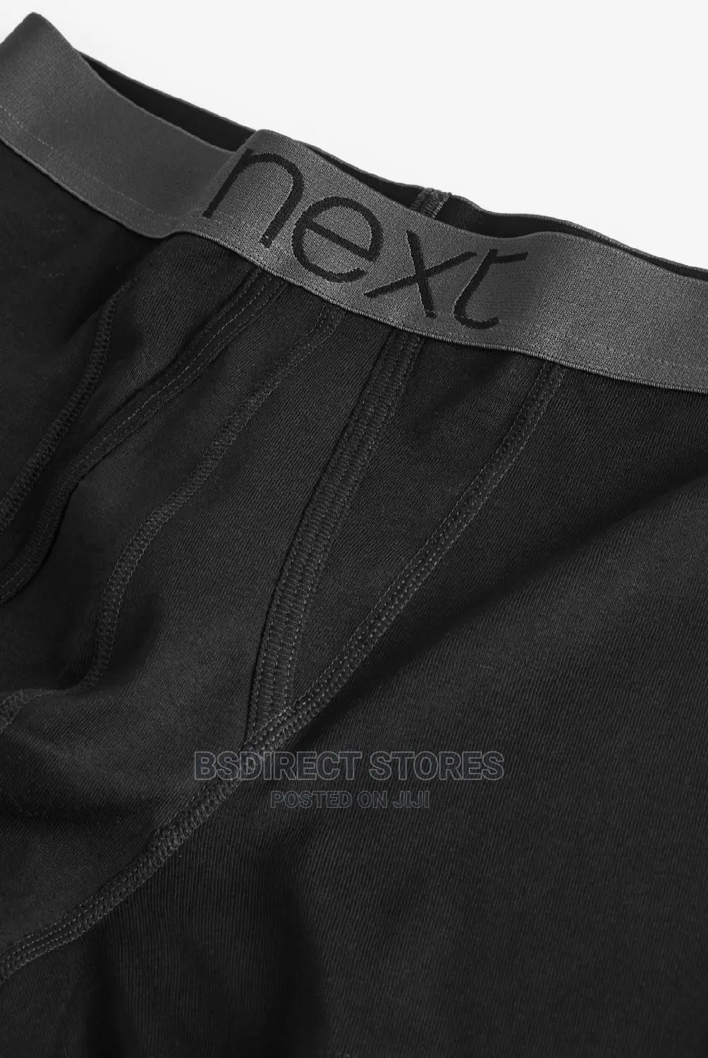 Next a-Front Black Luxury 100% Pure Cotton Men Boxers