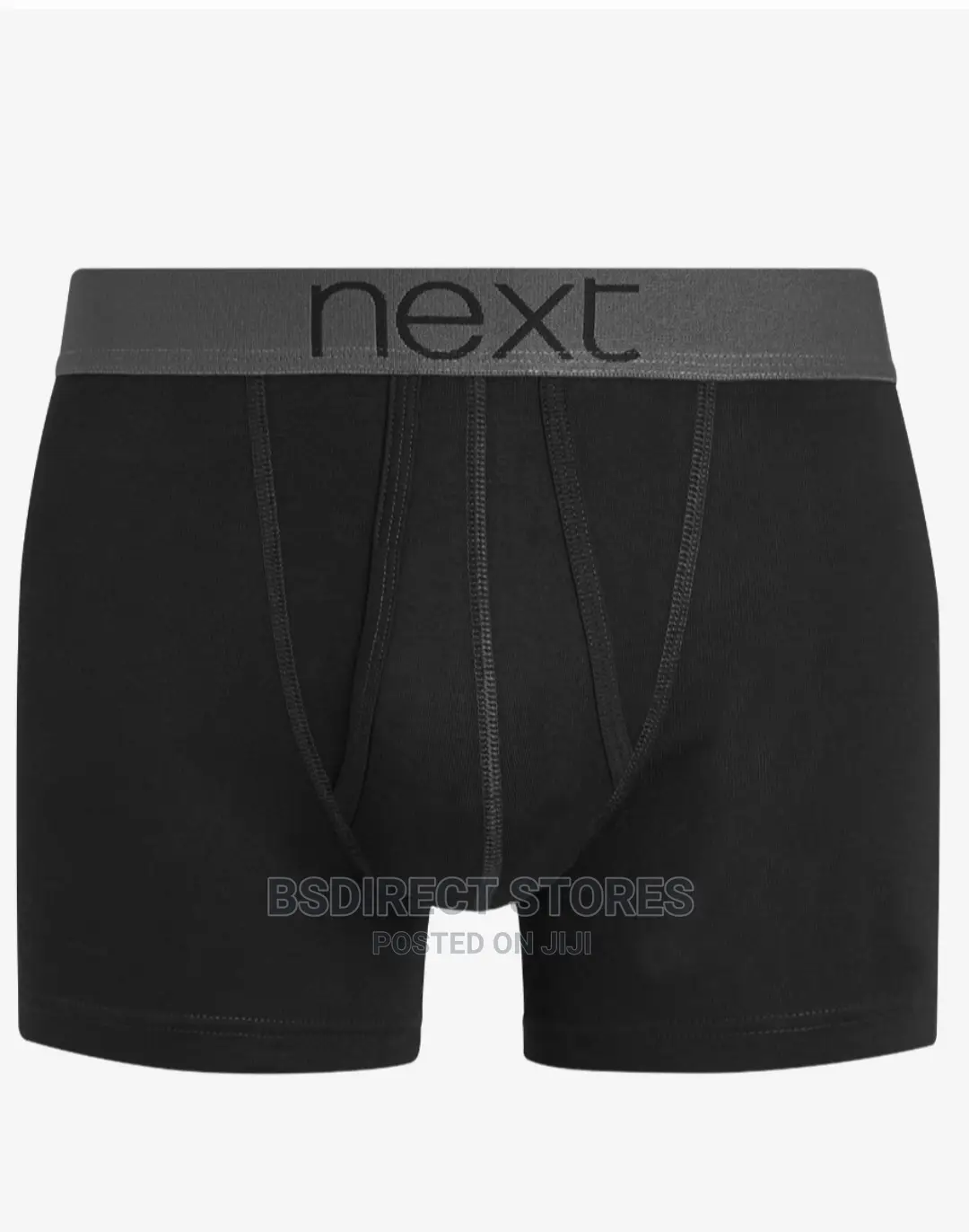 Next a-Front Black Luxury 100% Pure Cotton Men Boxers