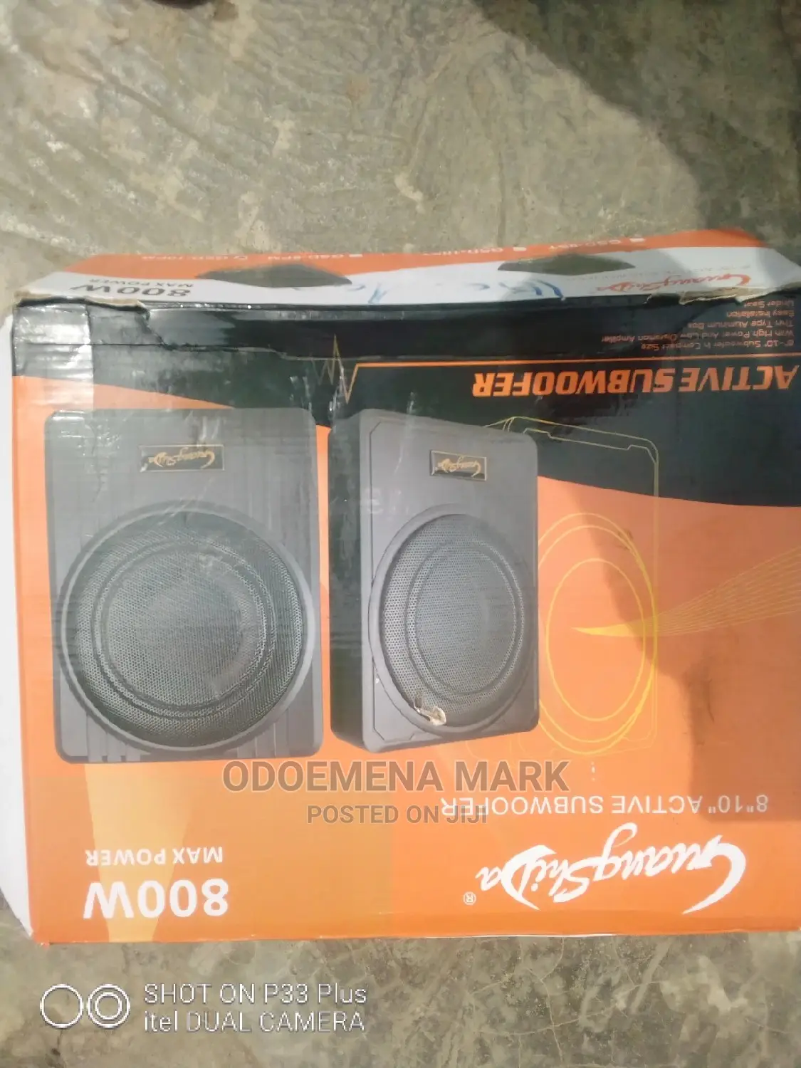 Original Inner Powerful Woofer Under the Seat