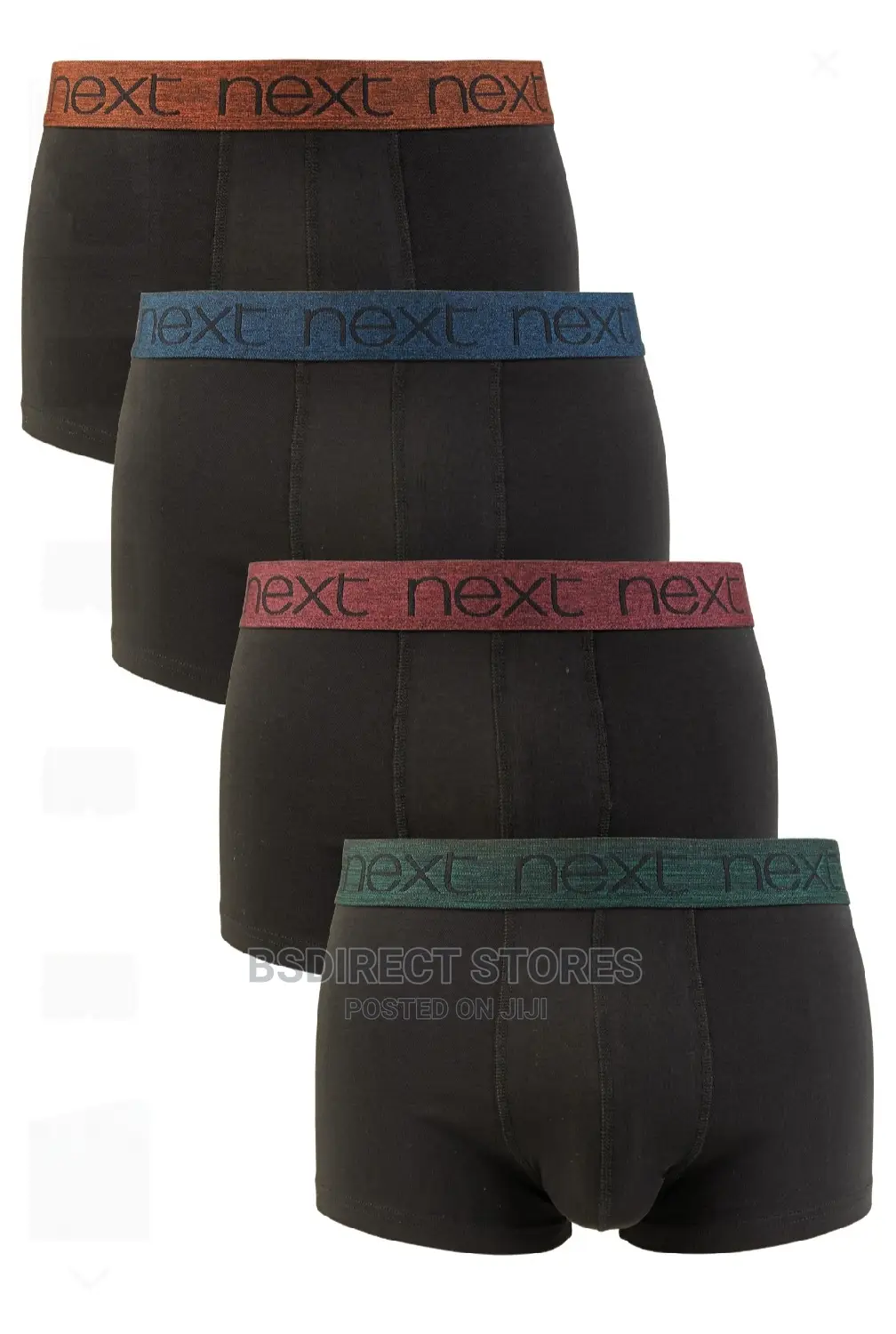 NEXT Hipsters Bright Colour Marl Waistband Boxer. Pack of 4