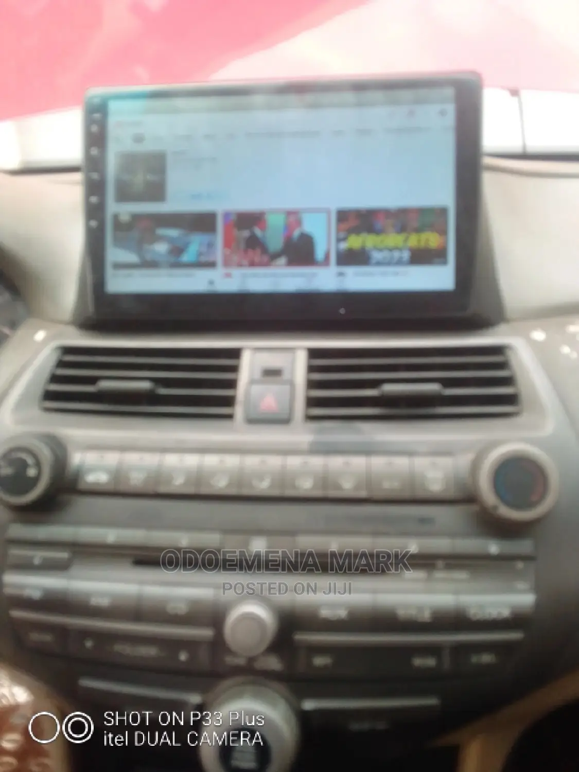 Honda Accord 08 /10 Android Navigation System With Camera
