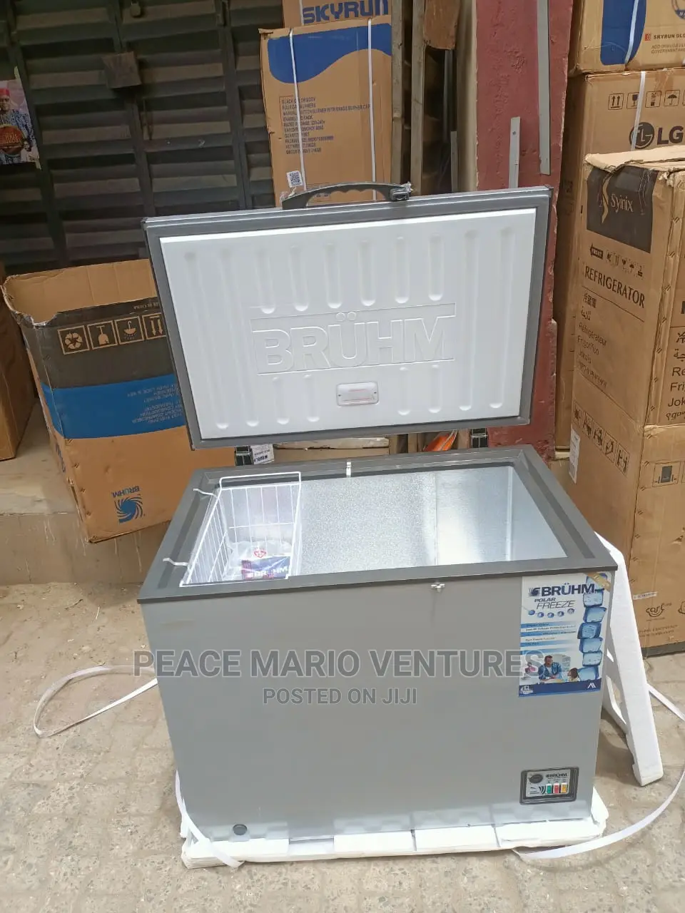 Quality Bruhm Deep Freezer Complete 300l With 2years Waranty