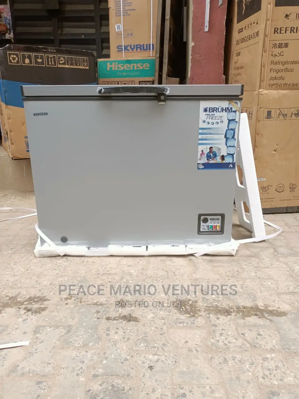 Quality Bruhm Deep Freezer Complete 300l With 2years Waranty