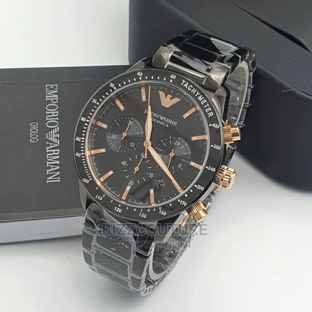 Original Emporio Armani Silver Steel Strap Available Instore