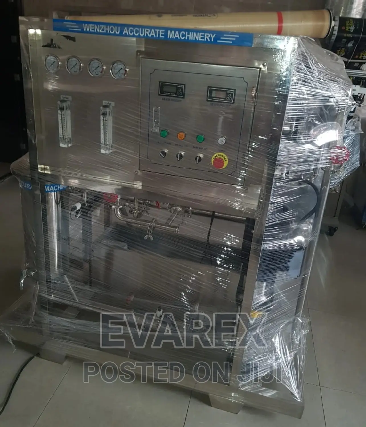Imported Reverse Osmosis Ro. With 4 Membranes.