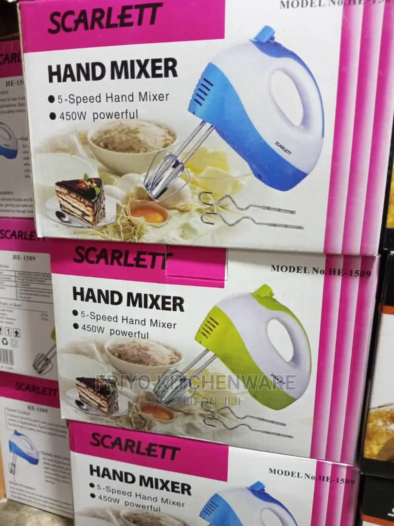 Scarlet Hand Mixer 450W