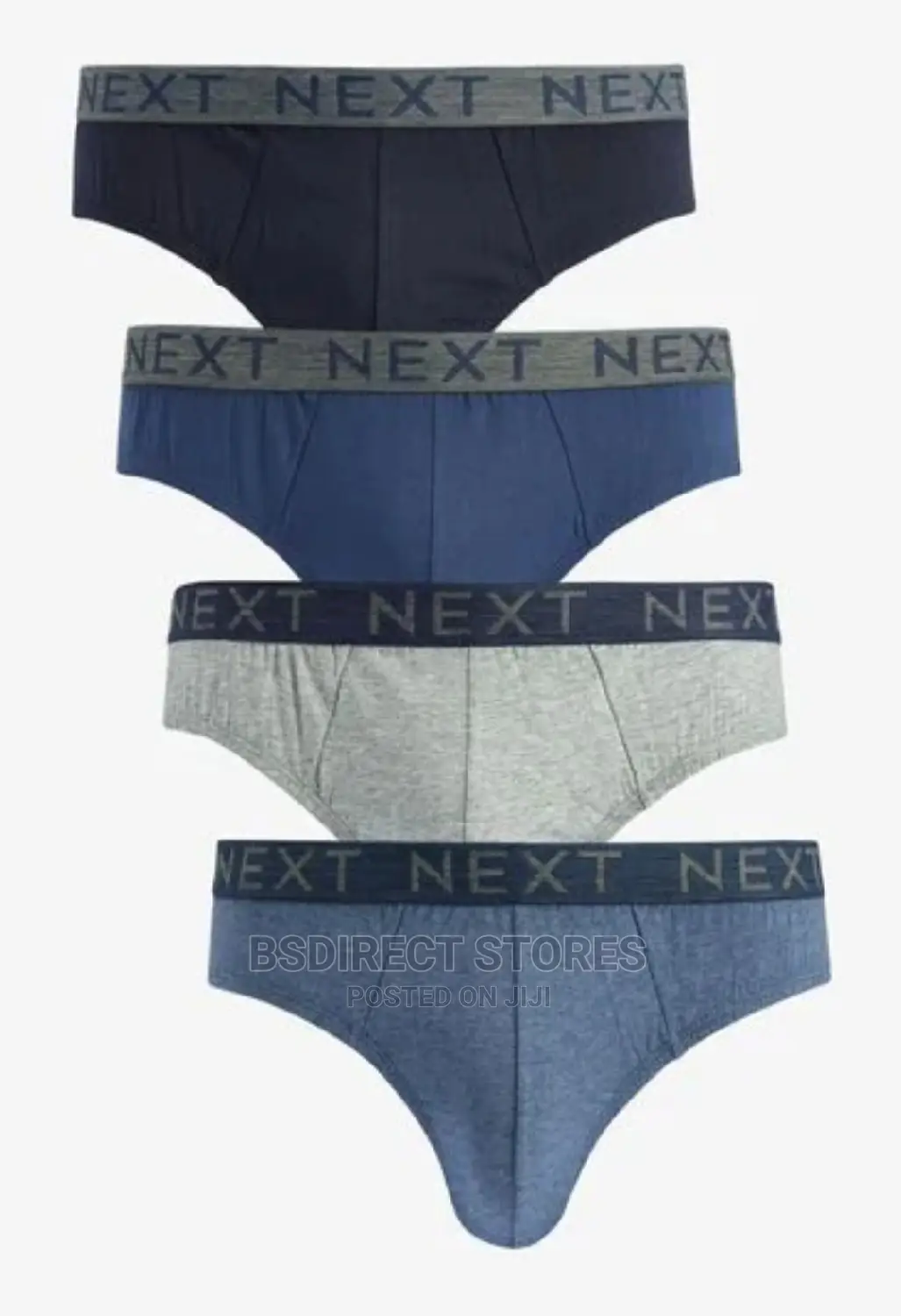 NEXT Blues Hipsters Briefs Luxury Men Boxers Pack of 4