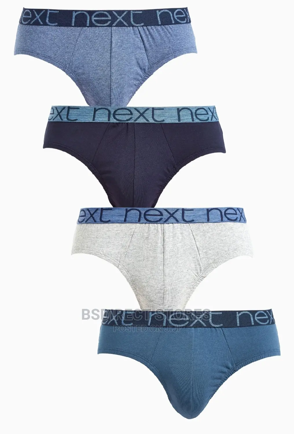 NEXT Blues Hipsters Briefs Luxury Men Boxers Pack of 4