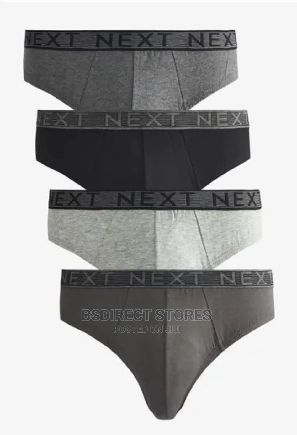 NEXT Grey Mix Hipsters Briefs Luxury Men Boxers Pack Of Four