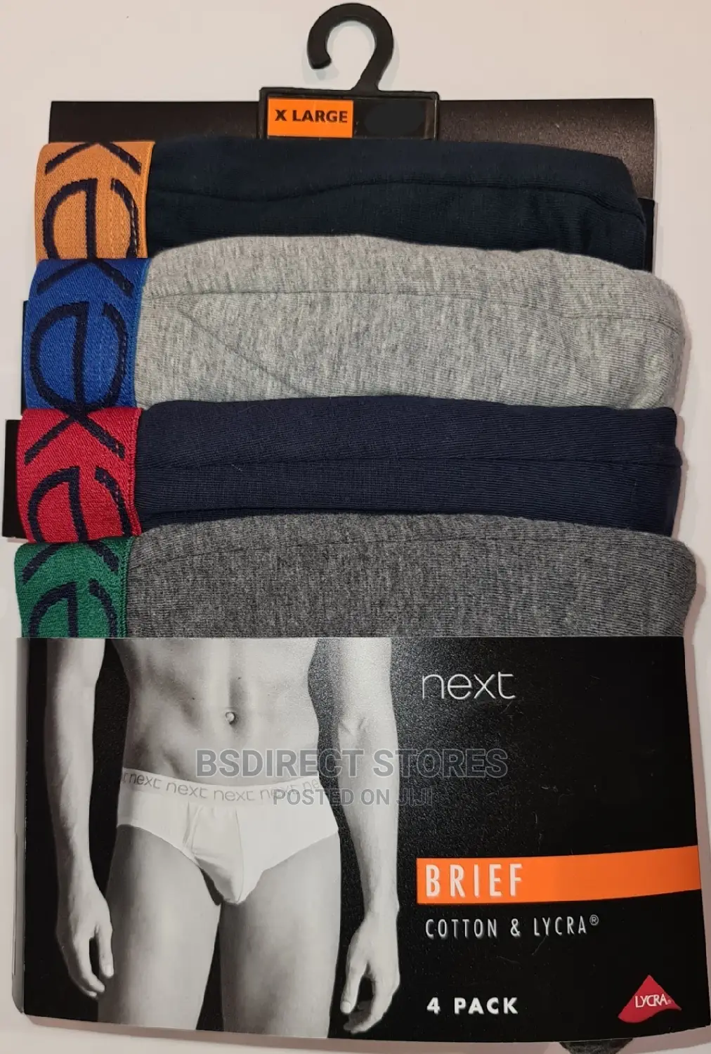 NEXT Colour Waistband Hipster Briefs Luxury Boxers Pack of 4
