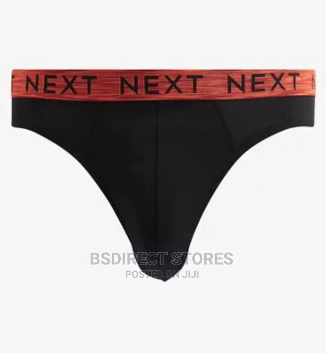 NEXT Black Coloured Waistband Briefs Luxury Boxers Pack of 4