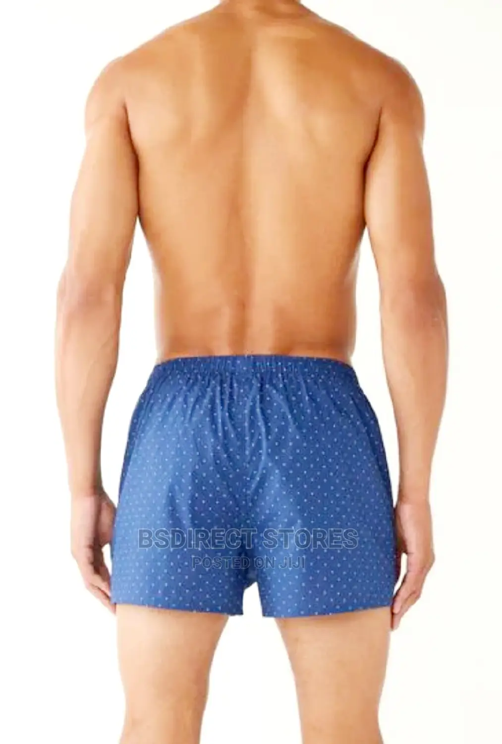 NEXT Blue Pattern Woven Luxury 100% Pure Cotton Men Boxers