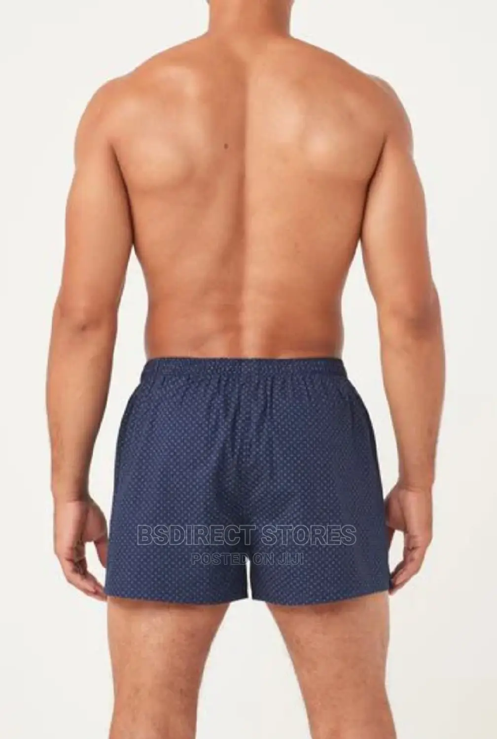 NEXT Navy Pattern Woven Luxury 100% Pure Cotton Men Boxers