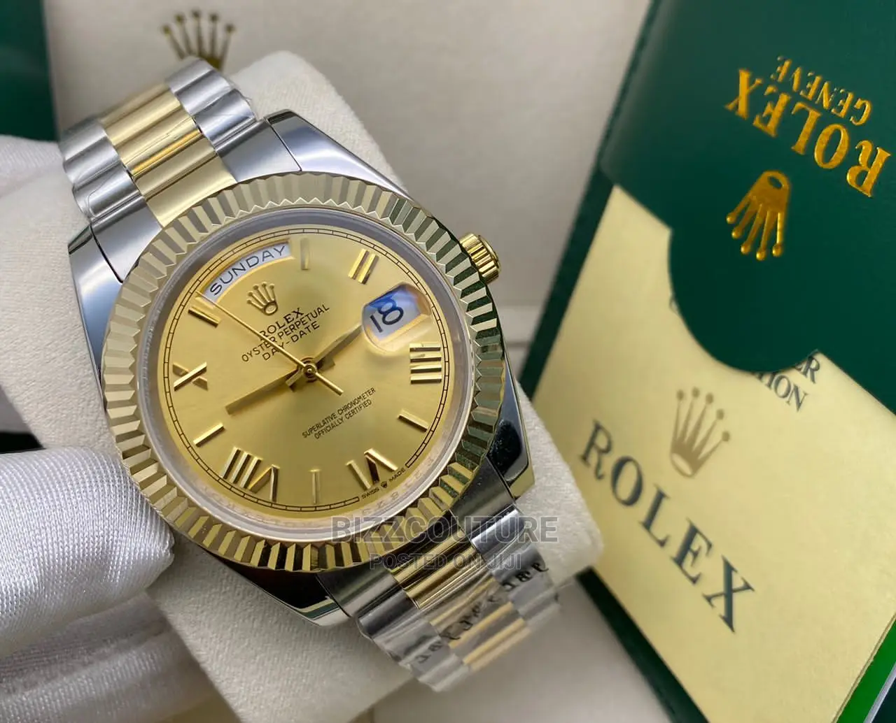 Original ROLEX Day-Date Grade AAA Steel Available in Store