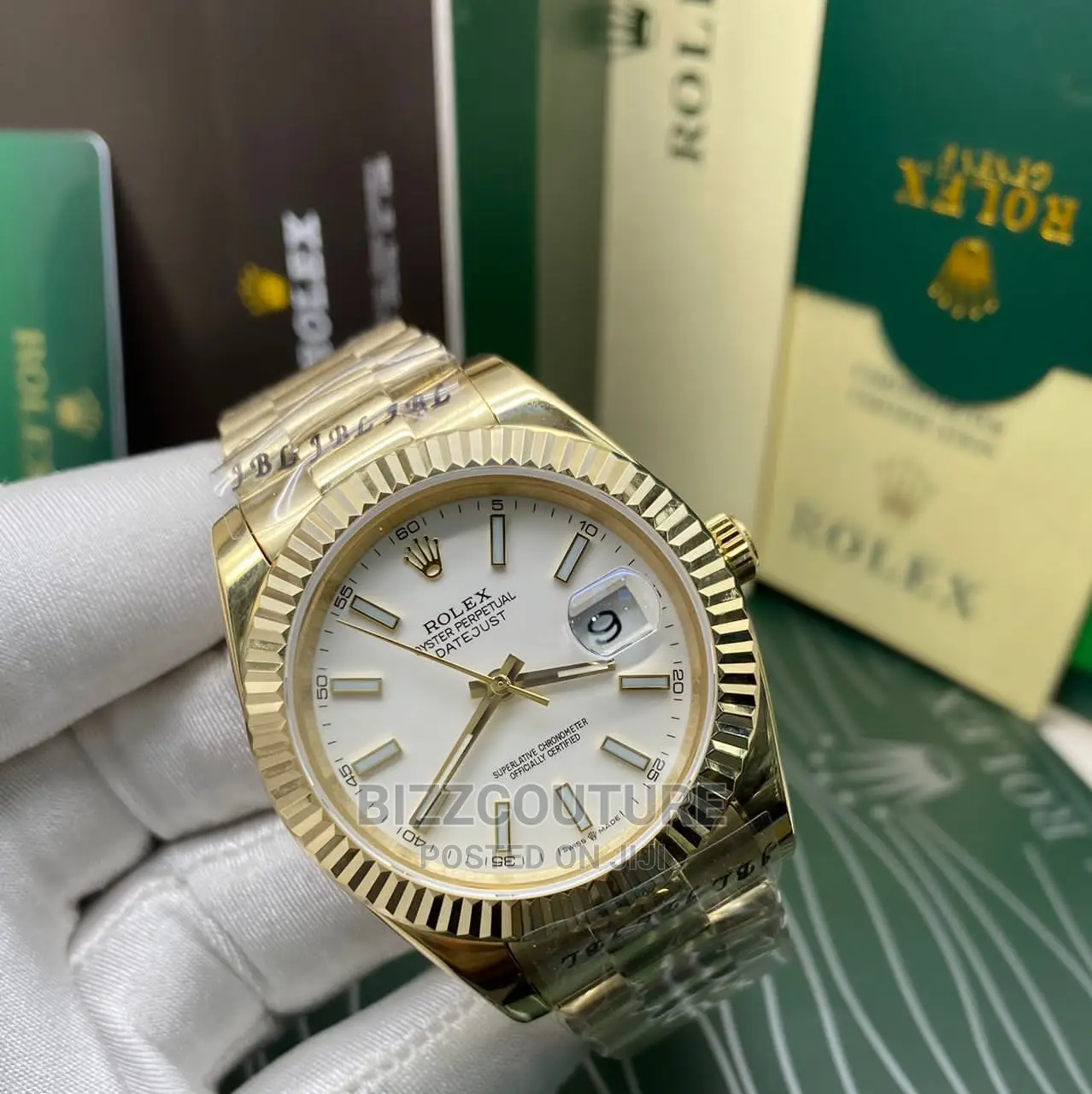 Original ROLEX Date-Just Grade AAA Steel Available in Store