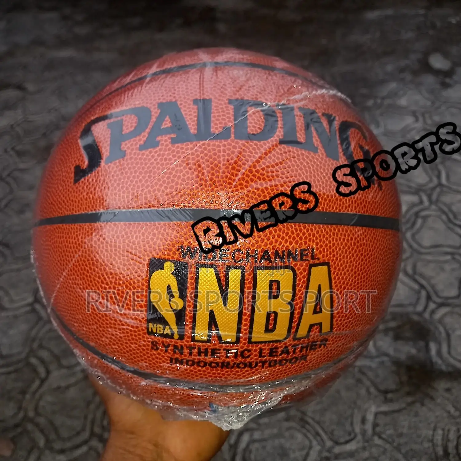 SPALDING Nba Indoor/Outdoor Timberwolf Basketball Extra Grip
