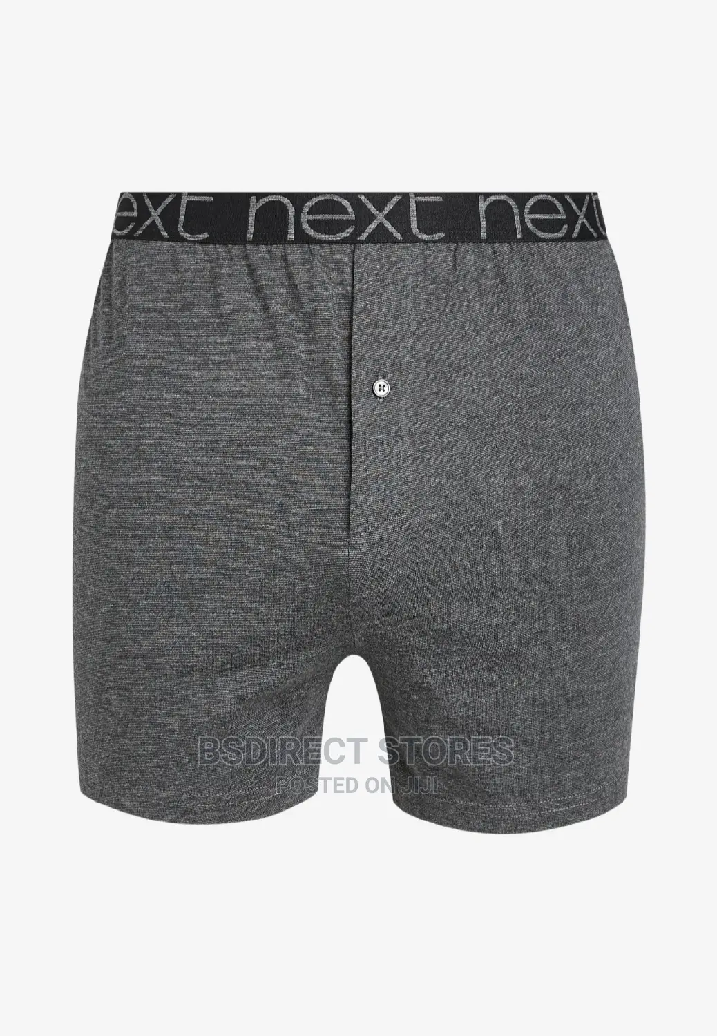 NEXT Black Pattern Loose Fit Luxury 100% Pure Cotton Boxers