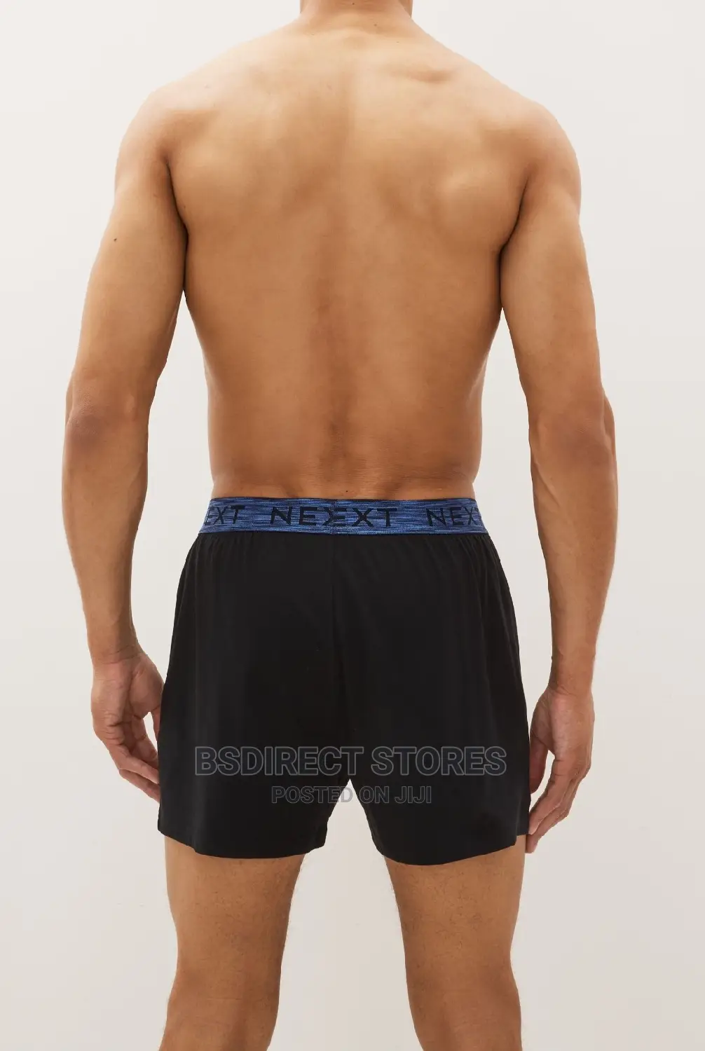NEXT Coloured Waistband Loose Fit 100% Pure Cotton Boxers