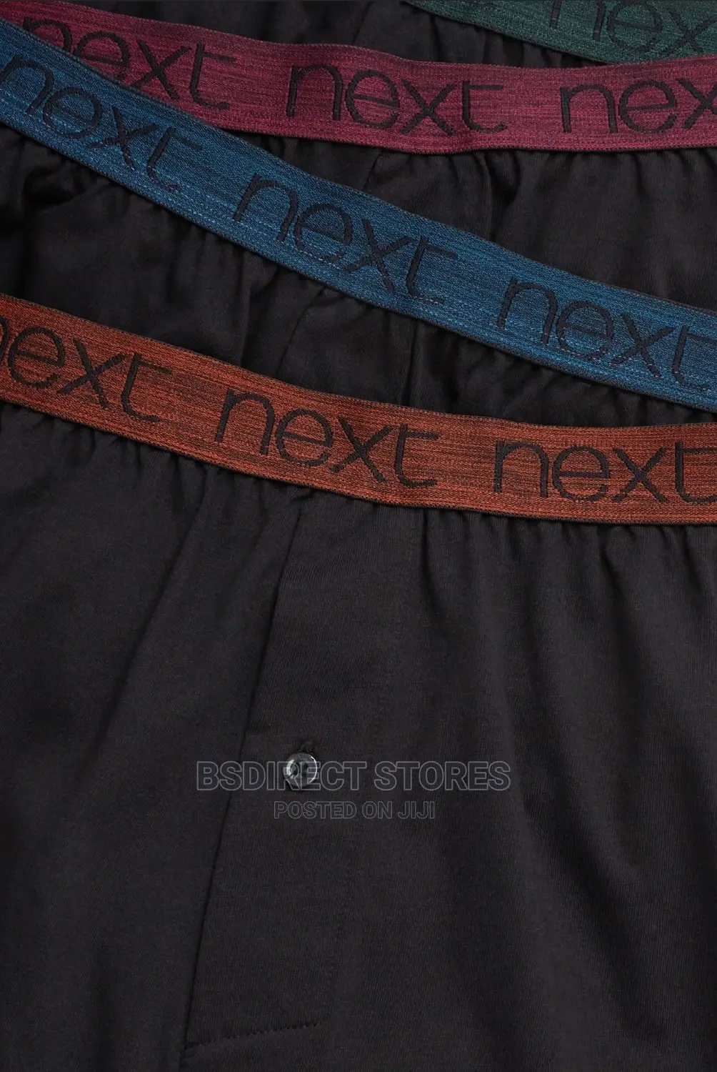 NEXT Marl Waistband Loose Fit Luxury 100% Pure Cotton Boxers