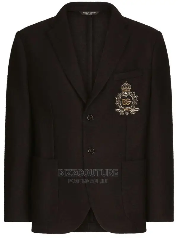 Original DOLCE GABBANA Logo Crest Blazer Available Instore